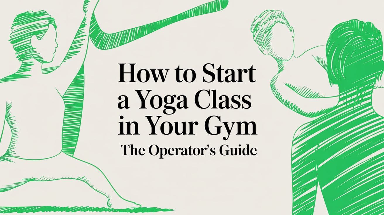 How to Start a Yoga Class in Your Gym: The Operator's Guide