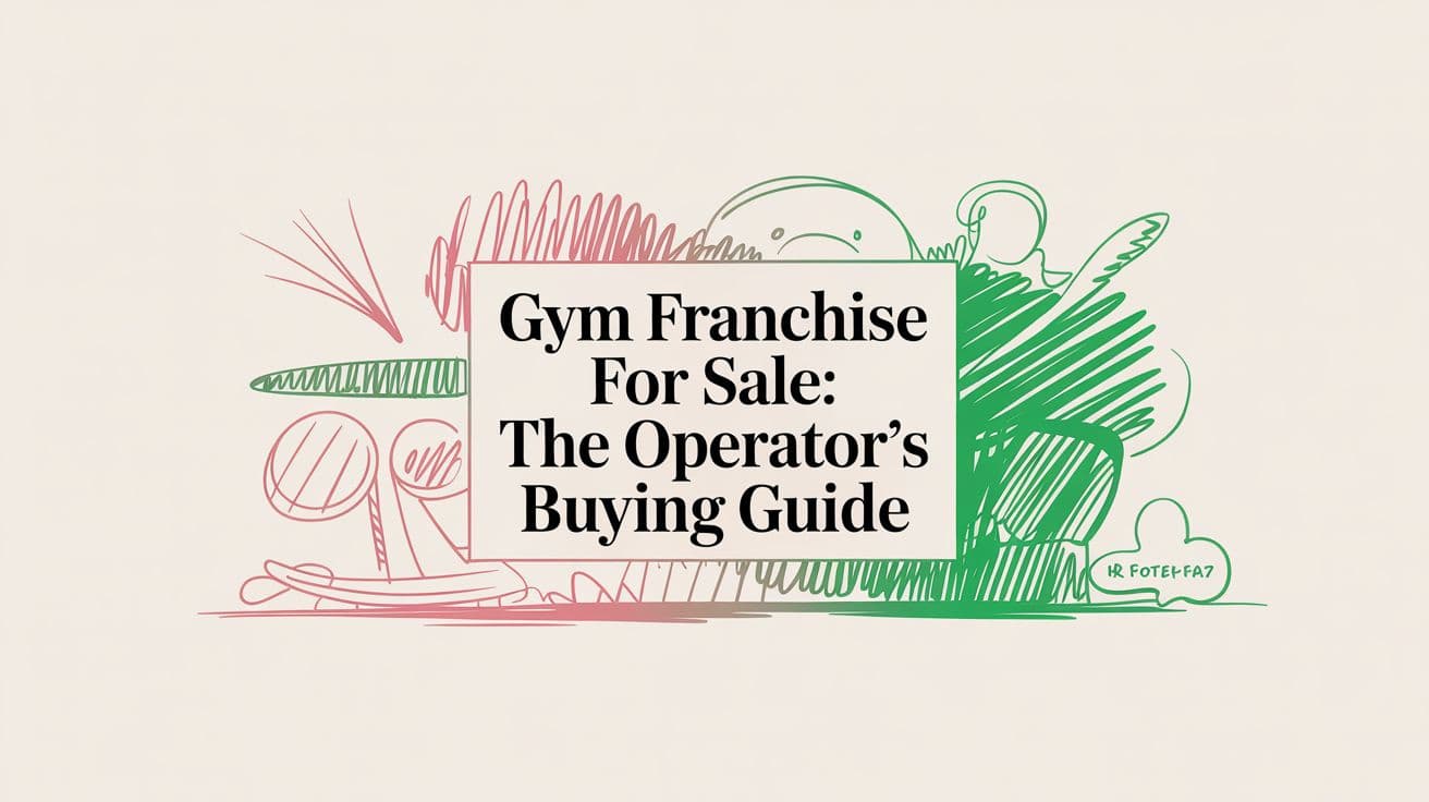 Gym Franchise for Sale: The Operator's Buying Guide