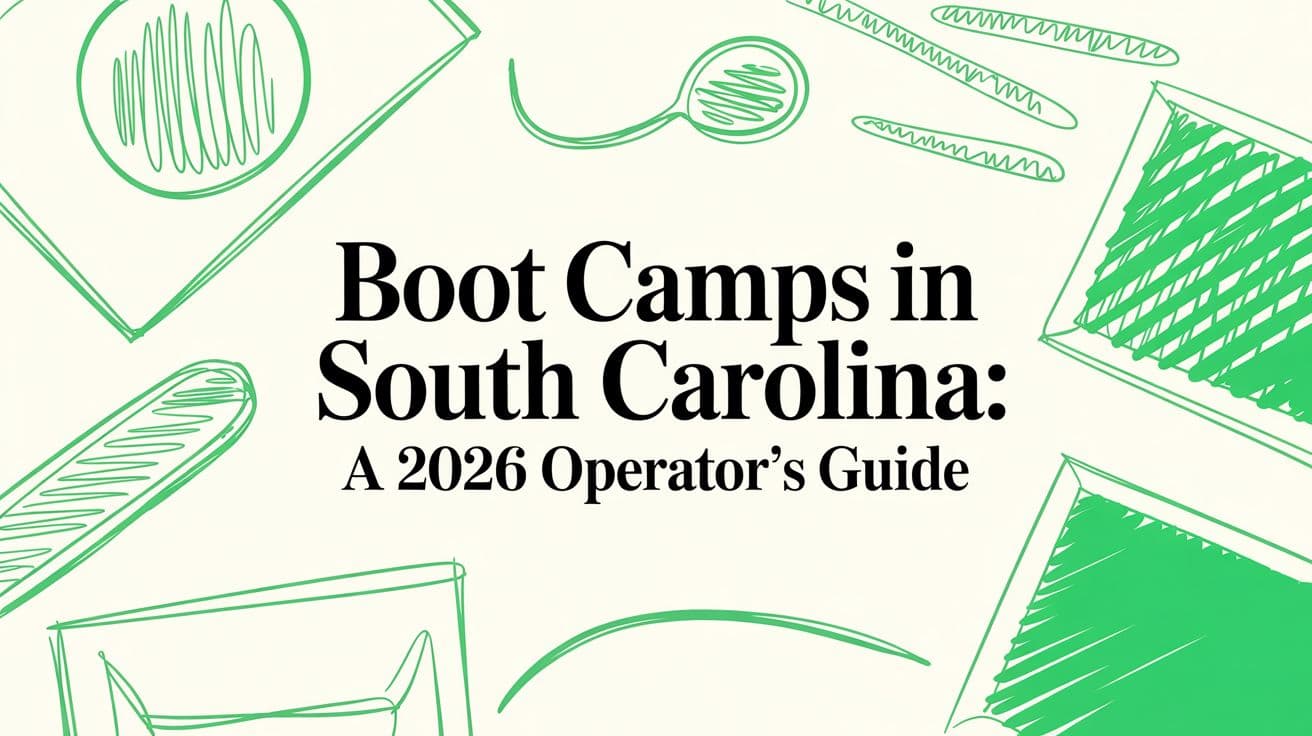 Boot Camps in South Carolina: A 2026 Operator's Guide